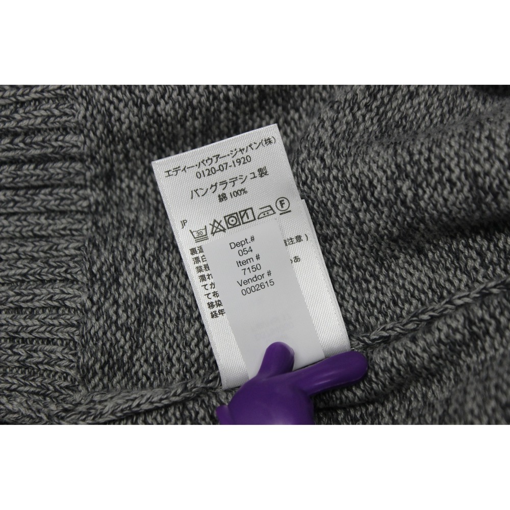 Eddie Bauer Crew Neck Sweater Men's XL Heather Gray Tight Knit Casual - Picture 11 of 11